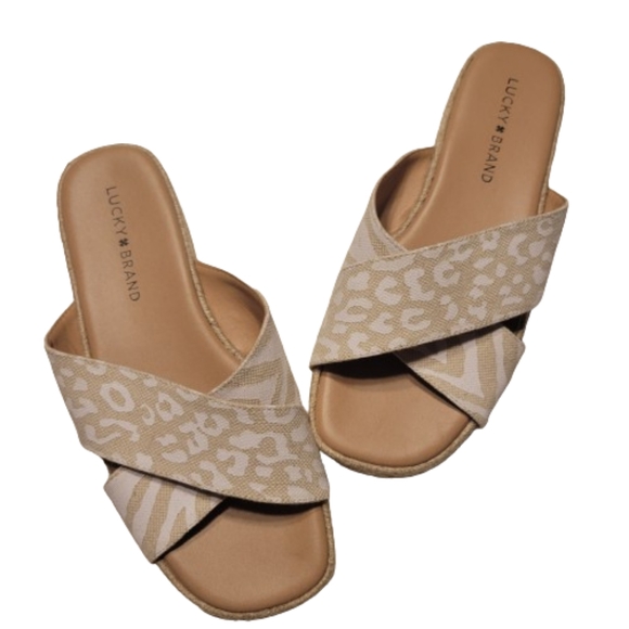 Lucky Brand Shoes - Lucky Brand Gayte printed espadrille sandals